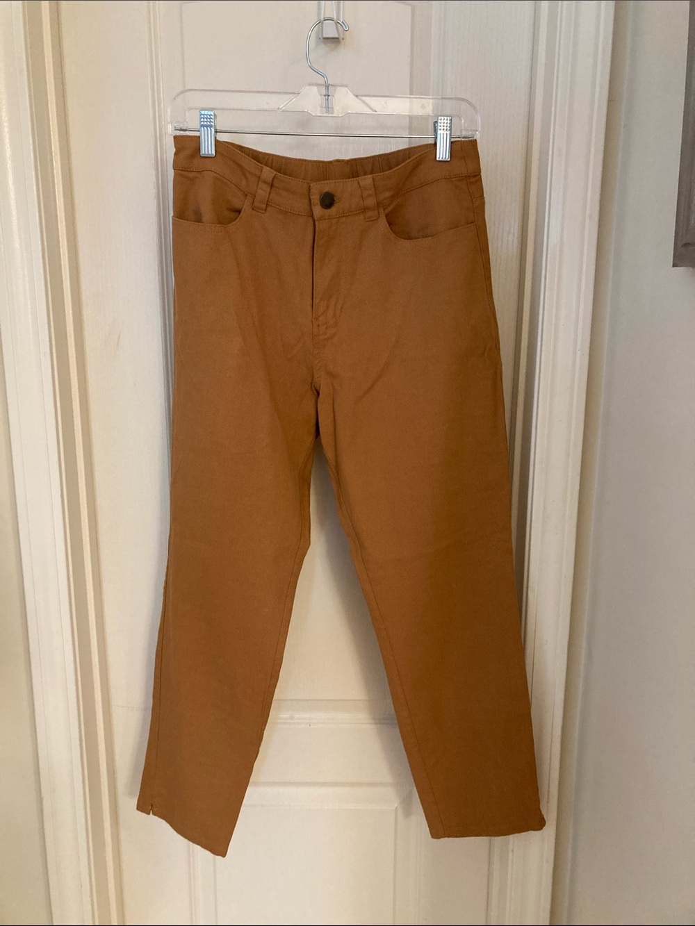 Tan/Brown Straight Leg Pants